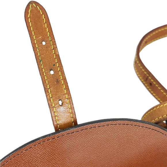 Authentic✅ Louis Vuitton PM Shoulder Bag Monogram Brown Half Moon Crossbody - Picture 9 of 16